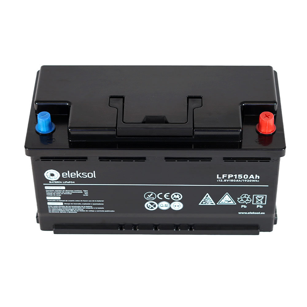 Batería de Litio LiFePO4 Eleksol 12,8V 150Ah Bluetooth y BMS V2 - Imagen 3
